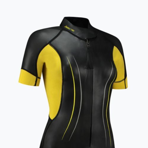 Pianka triathlonowa damska Dare2Tri Swim&Run 5 mm czarny