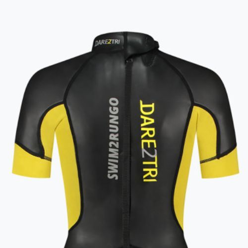 Pianka triathlonowa damska Dare2Tri Swim&Run 5 mm czarny