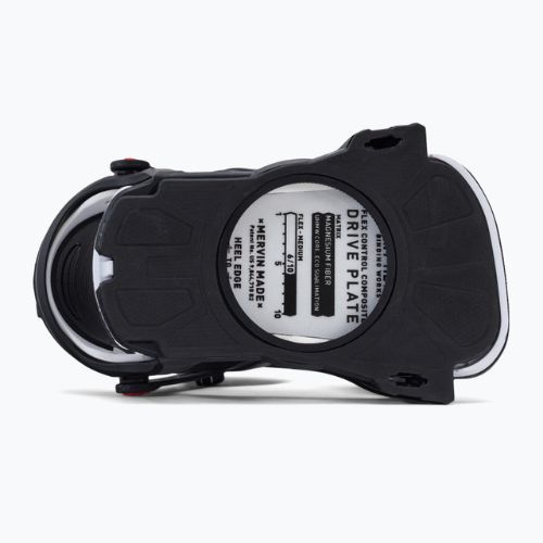 Wiązania snowboardowe Bent Metal Axtion black/white