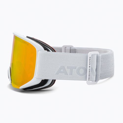 Gogle narciarskie Atomic Savor Stereo light grey/red stereo