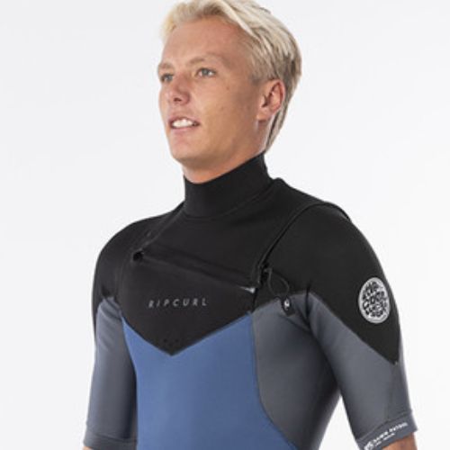 Pianka do pływania męska Rip Curl Dawn Patrol Performance 2/2 mm Chest Zip blue/grey