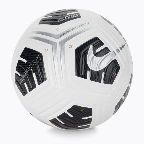 Piłka do piłki nożnej Nike Club Elite Team white/black/metallic silver rozmiar 5