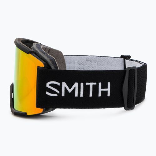Gogle narciarskie Smith Squad XL black/everyday red mirror/storm yellow flash