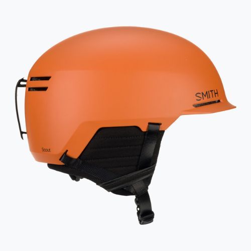 Kask narciarski Smith Scout matte carnelian