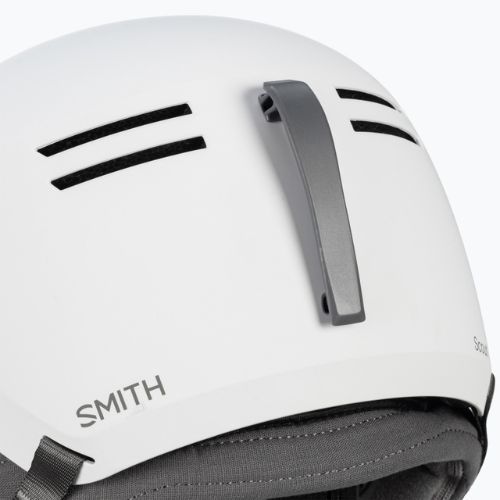 Kask narciarski Smith Scout matte white