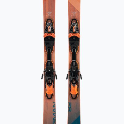 Narty zjazdowe Elan Wingman 82 CTI Fusion + wiązania EMX 12 orange/blue