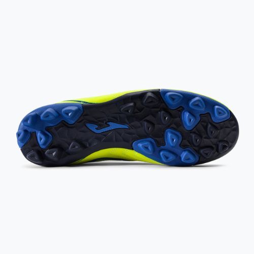 Buty piłkarskie dziecięce Joma Toledo HG lemon fluor