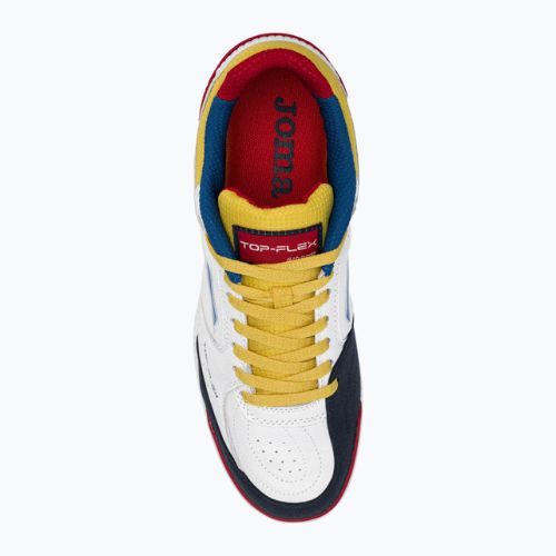 Buty piłkarskie męskie Joma Top Flex IN white/red