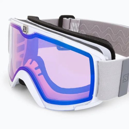 Gogle narciarskie Salomon X/View Photo white/aw blue