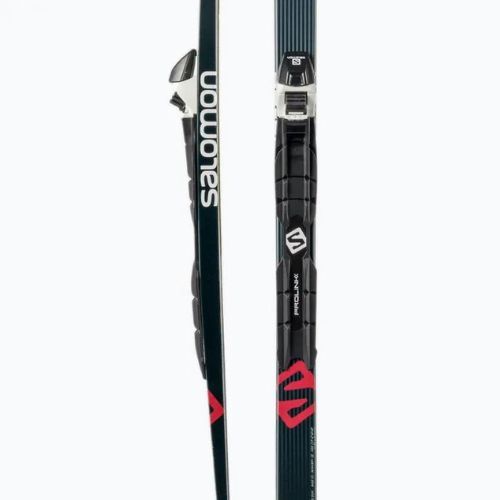 Narty biegowe Salomon Snowscape 8 Skin + wiązania Prolink Auto black/red