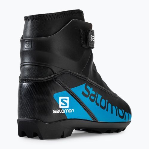 Buty do nart biegowych dziecięce Salomon R/Combi Jr. Prolink black/blue
