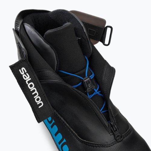 Buty do nart biegowych dziecięce Salomon R/Combi Jr. Prolink black/blue