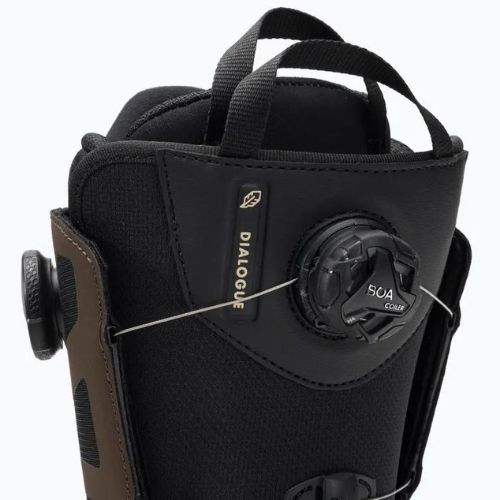 Buty snowboardowe męskie Salomon Dialoge Dual Boa brown/black/sage