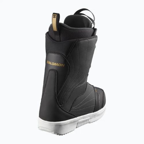 Buty snowboardowe damskie Salomon Pearl Boa black/white/gold