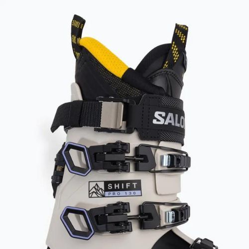 Buty narciarskie męskie Salomon Shift Pro 130 AT rainy day/black/solar power