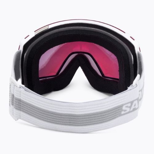 Gogle narciarskie Salomon Radium white/sigma poppy red