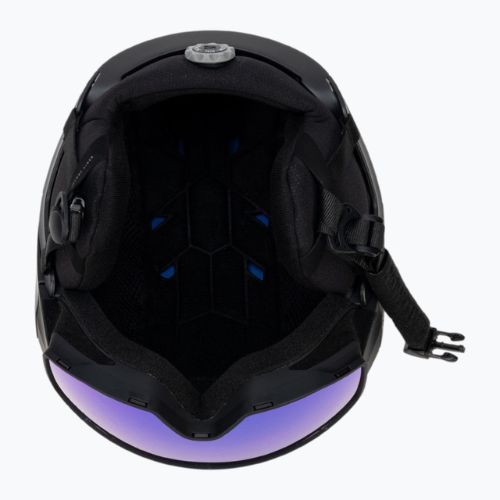 Kask narciarski Salomon Driver Pro Sigma black/emerald