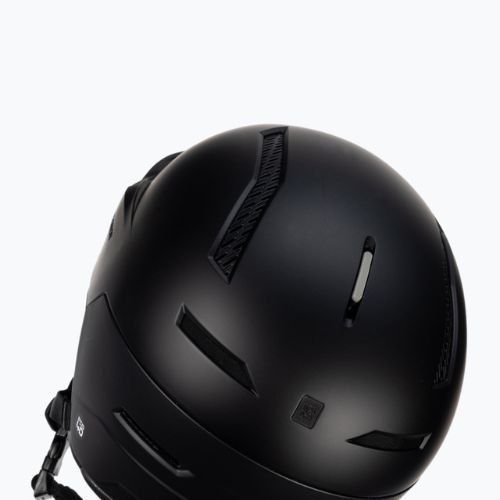 Kask narciarski Salomon Driver Pro Sigma black/emerald