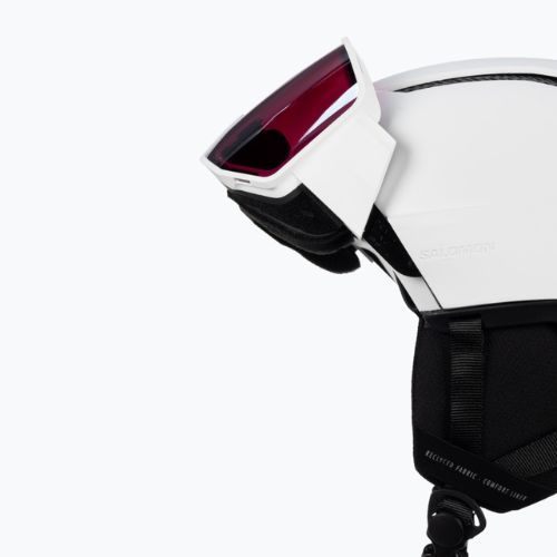 Kask narciarski Salomon Driver Pro Sigma white/black bronze