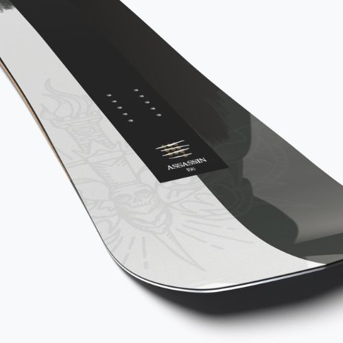 Deska snowboardowa męska Salomon Assassin PRO black/brown
