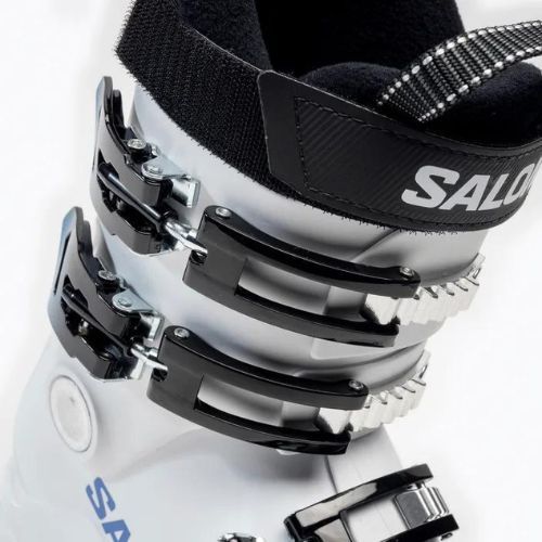 Buty narciarskie dziecięce Salomon S Max 60T L white/race blue/process blue