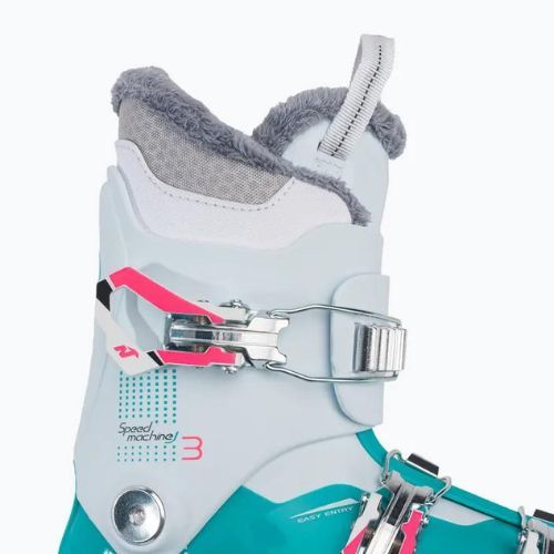 Buty narciarskie dziecięce Nordica Speedmachine J3 light blue/white/pink