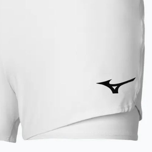 Spodenki tenisowe damskie Mizuno Flex Short white