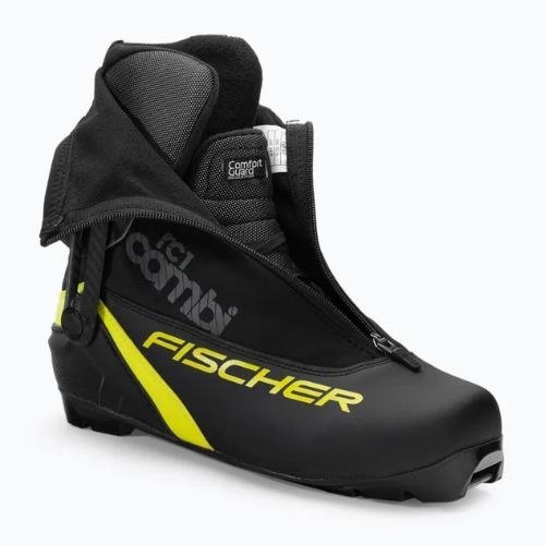 Buty do nart biegowych Fischer RC1 Combi black/yellow