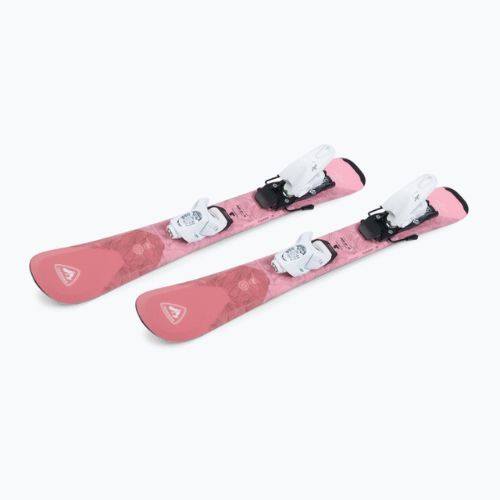 Narty zjazdowe dziecięce Rossignol Experience 80 W Pro + wiązania Kid4 pink