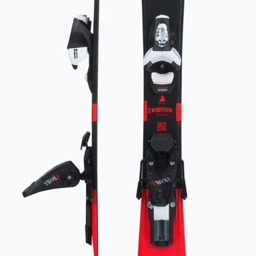 Narty zjazdowe dziecięce Rossignol Hero Pro + wiązania Team 4 GW Black Bulk red