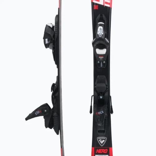 Narty zjazdowe dziecięce Rossignol Hero 100-140 + wiązania KID 4 red