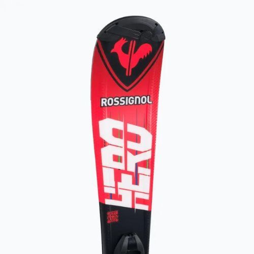 Narty zjazdowe dziecięce Rossignol Hero 100-140 + wiązania KID 4 red