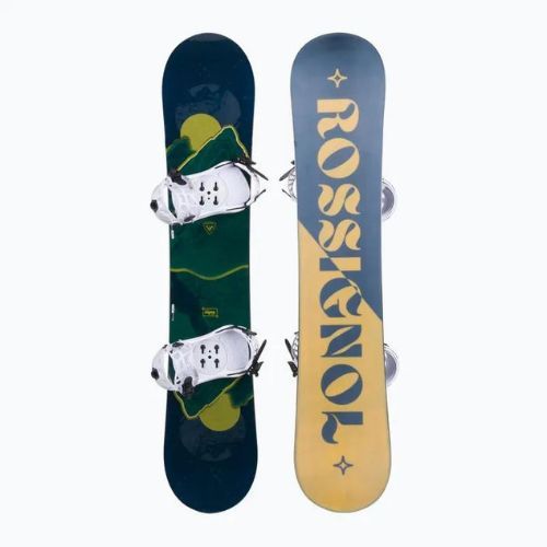 Deska snowboardowa damska Rossignol Myth W + wiązania Myth S/M black/green