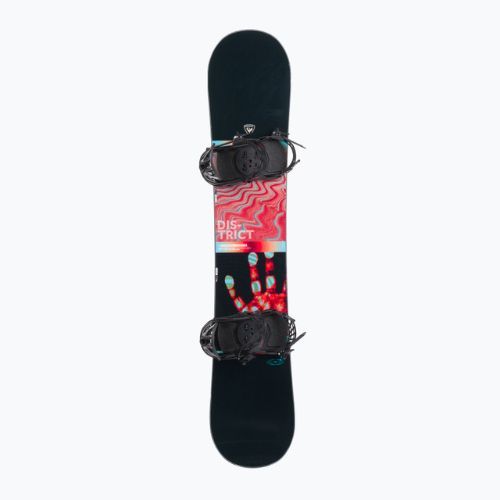 Deska snowboardowa Rossignol District Infrablack Wide + wiązania Battle XL black/red
