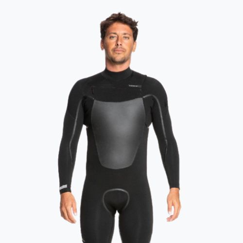 Pianka do pływania męska Quiksilver Marathon Sessions 4/3 mm Chest Zip black