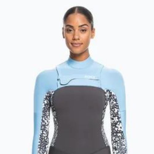 Pianka do pływania damska ROXY 4/3 mm Swell Series Chest Zip GBS jet/boy blue