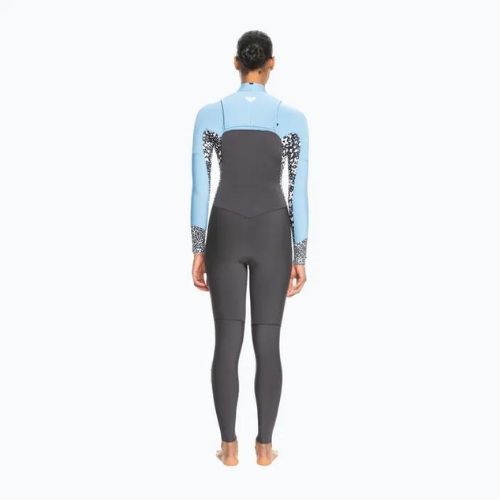 Pianka do pływania damska ROXY 4/3 mm Swell Series Chest Zip GBS jet/boy blue