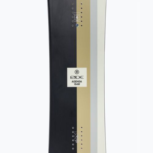 Deska snowboardowa RIDE Agenda black/brown/grey
