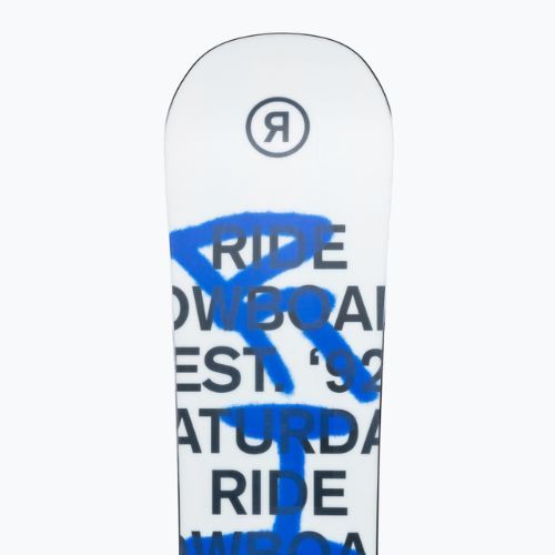 Deska snowboardowa damska RIDE Saturday W white/blue
