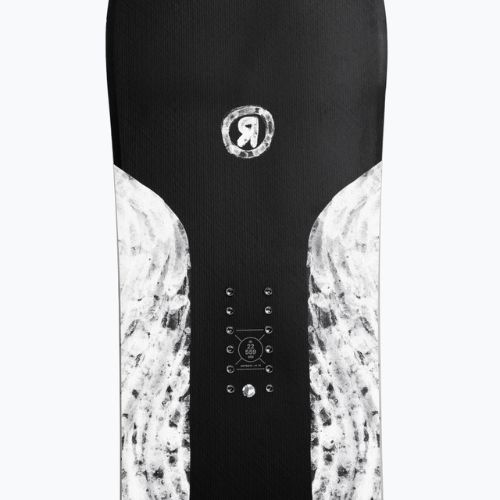 Deska snowboardowa RIDE Smokescreen black/white