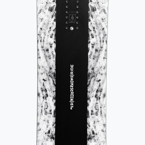 Deska snowboardowa RIDE Smokescreen black/white