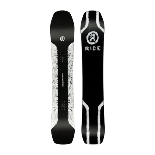 Deska snowboardowa RIDE Smokescreen black/white 11