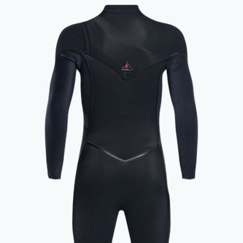 Pianka do pływania męska O'Neill Hyperfreak Fire 5/4+ mm Chest Zip Full black