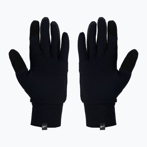 Zestaw czapka + rękawiczki damskie Nike Essential Running black/silver