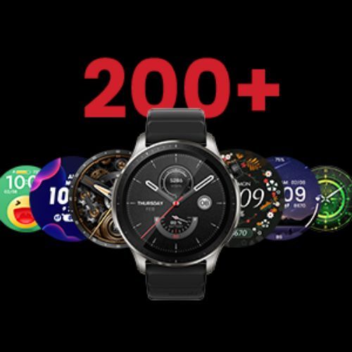 Zegarek Amazfit GTR 4 Superspeed + Waga black W2166EU1N
