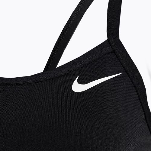 Strój pływacki jednoczęściowy damski Nike Multiple Print Racerback Splice One jet black