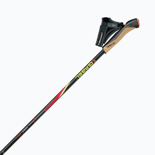 Kije nordic walking GABEL FX-75 Snake Carbon czarne 7008351011100