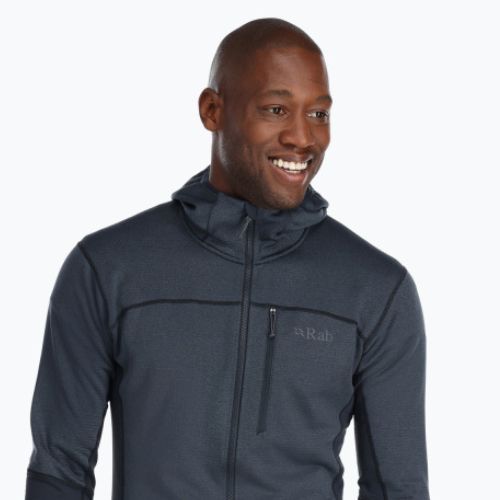 Bluza trekkingowa męska Rab Ascendor Hoody beluga