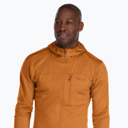 Bluza trekkingowa męska Rab Ascendor Hoody marmalade