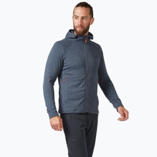 Bluza męska Rab Nexus Hoody steel